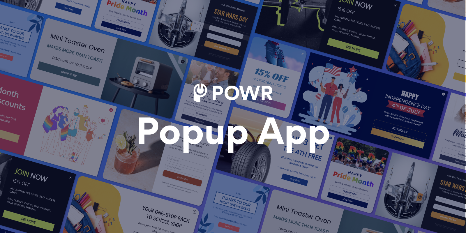 POWR Popup | Alertas e Cupons